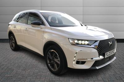 DS AUTOMOBILES DS 7 CROSSBACK 1.6 E-TENSE Rivoli 5dr EAT8 Hatchback Petrol / Electric Hybrid WHITE at Pilgrims of March March