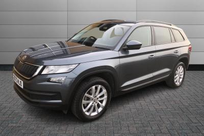 Skoda Kodiaq 1.5 TSI SE 5dr DSG [7 Seat] Estate Petrol GREY at Pilgrims of March March